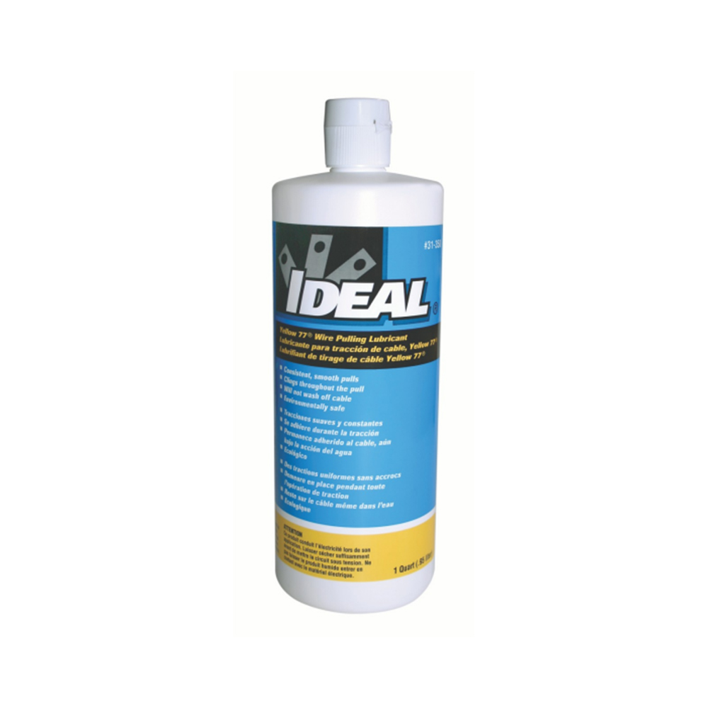 Ideal Industries 1 Quart Yellow 77 Wire Lube from Columbia Safety